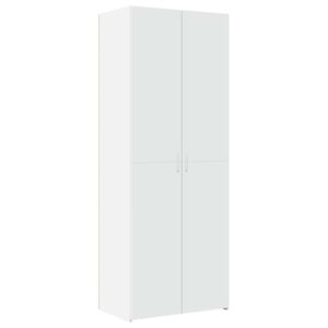 vidaXL Arm&aacute;rio alto 70x42,5x185 cm derivados de madeira branco