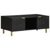 vidaXL Mesa de centro 100x54x40 cm derivados de madeira preto
