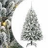 vidaXL &Aacute;rvore de Natal Artificial 120 cm 150 LED Branco quente