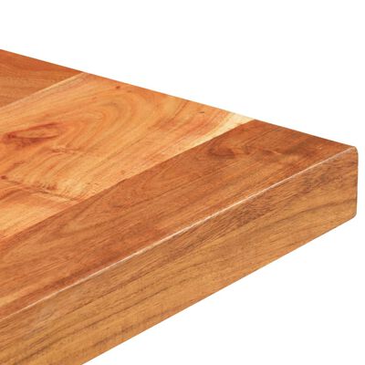 vidaXL Mesa de bistrô quadrada 80x80x75 cm madeira de acácia maciça