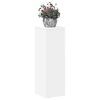 vidaXL Suporte para plantas 33x33x100 cm derivados de madeira branco