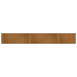 vidaXL Tapete retangular 70x500 cm bambu castanho