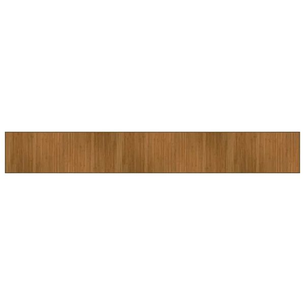 vidaXL Tapete retangular 70x500 cm bambu castanho