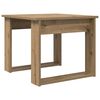 vidaXL Conjunto de Mesas de Caf&eacute; 2 pcs Carvalho Artesanal