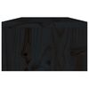 vidaXL Suporte monitor 60x23,5x12 cm derivados de madeira preto