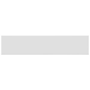 vidaXL Soleira de Janela Branco 140 x 35 x 4,5 cm PVC