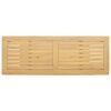 vidaXL Mesa consola para jardim 110x40x75 cm madeira de ac&aacute;cia maci&ccedil;a