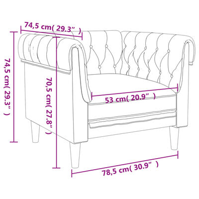 vidaXL 3 pcs conjunto de sofás tecido castanho