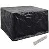 vidaXL Capa para mobili&aacute;rio de jardim com 8 ilh&oacute;s 135x135x90 cm