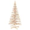 vidaXL &Aacute;rvore de Natal de Madeira KOTKA 120 cm Madeira de Pinho Maci&ccedil;a