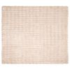 vidaXL Cobertor de Peles de Coelho 4 pcs Bege 130 x 150 cm Poli&eacute;ster