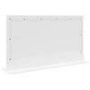 vidaXL Espelho de Vaidade com luzes de tira LED Branco 80 x 45 x 18 cm