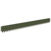 vidaXL Acabamento para Gramado 50 pcs 103 x 10 cm A&ccedil;o Verde-Azeitona