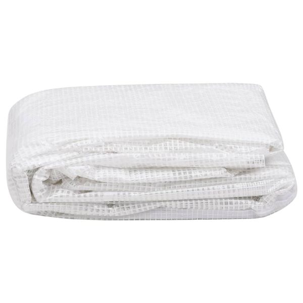 vidaXL Cobertura substituição p/ estufas 4,5m² 3x1,5x2 m transparente