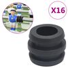 vidaXL Batentes de matraquilhos para var&otilde;es com 15,9/16 mm 16 pcs