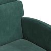 vidaXL Cadeiras de Jantar 2 pcs Verde-escuro 58 x 65 x 98 cm Veludo