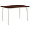 vidaXL Mesa de Jantar Com Bordas Naturais 140 x 70 x 75 cm