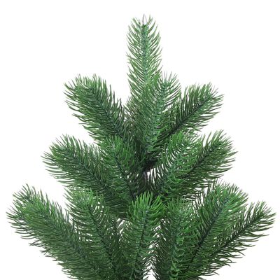 vidaXL Árvore de Natal artificial 240 cm abeto caucasiano verde