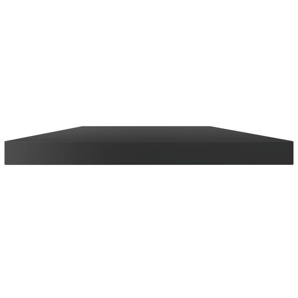 vidaXL Prateleiras para estante 8 pcs 40x20x1,5cm contraplacado preto
