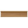 vidaXL Prateleira de Parede 4 pcs Castanho 40 x 9 x 3 cm