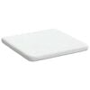 vidaXL Almofadas de Assento 4 pcs Branco 40 x 40 x 3 cm tecido