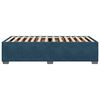 vidaXL Estrutura de cama 80x200 cm veludo azul