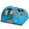 vidaXL Tenda de campismo t&uacute;nel para 4 pessoas imperme&aacute;vel azul