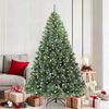 vidaXL &Aacute;rvore de Natal Artificial com 300 LEDs Verde 180 cm PE e PVC