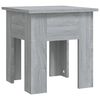 vidaXL Mesa de centro 40x40x42 cm aglomerado cor sonoma cinzento