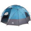 vidaXL Barraca em Forma de C&uacute;pula Azul 475 x 475 x 235 cm tafet&aacute;