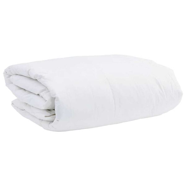 vidaXL Edredom de Inverno Branco 155 x 220 cm Pena
