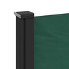 vidaXL Toldo lateral retr&aacute;til 220x600 cm verde-escuro