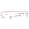 vidaXL M&oacute;vel de TV 150x36x30 cm derivados de madeira cinzento sonoma