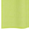 vidaXL Cortinas de voile com aba 2 pcs verde-ma&ccedil;&atilde;