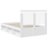 vidaXL Estrutura da Cama com cabeceira Branco 120 x 190 cm