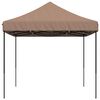 vidaXL Tenda para festas pop-up dobr&aacute;vel 440x292x315 cm castanho