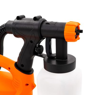vidaXL Pistola de pintura elétrica c/ mangueira de ar 500 W 800 ml