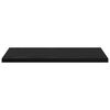 vidaXL Estante de Prateleira 4 pcs Preto 40 x 20 x 1,5 cm
