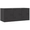 vidaXL M&oacute;vel de TV 99x39x44 a&ccedil;o preto