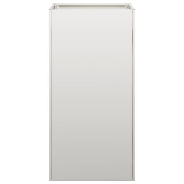 vidaXL Plantador 40x40x80 cm A&ccedil;o Inoxid&aacute;vel