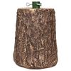 vidaXL Suporte para &aacute;rvore de Natal em forma de tronco &Oslash; 23 x 34 cm