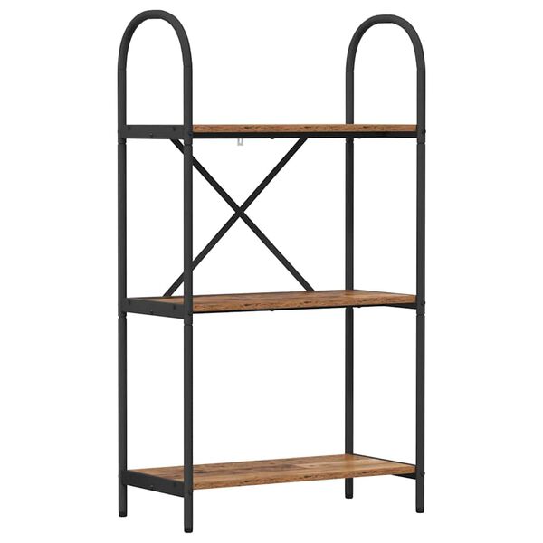 vidaXL Estante Madeira antiga 60 x 30 x 109 cm Madeira processada