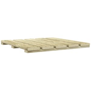 vidaXL Telha de Deck 6 unid. Verde 50 x 50 cm
