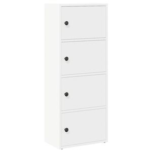 vidaXL Estante 40x24x102 cm derivados de madeira branco
