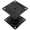 vidaXL Pedestal para assento de barco 18 cm a&ccedil;o preto