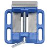 vidaXL Torno para furadora 100 mm ferro fundido azul