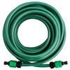 vidaXL Mangueira de piscina 20 m PVC verde