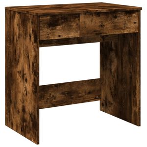 vidaXL Toucador com espelho 73x46,5x120 cm cor carvalho fumado