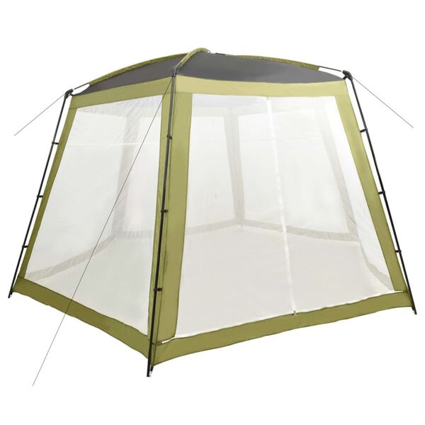 vidaXL Tenda para piscina 500x433x250 cm tecido verde