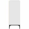 vidaXL Buffet Branco Brilhante 79,5 x 33 x 82 cm Madeira processada